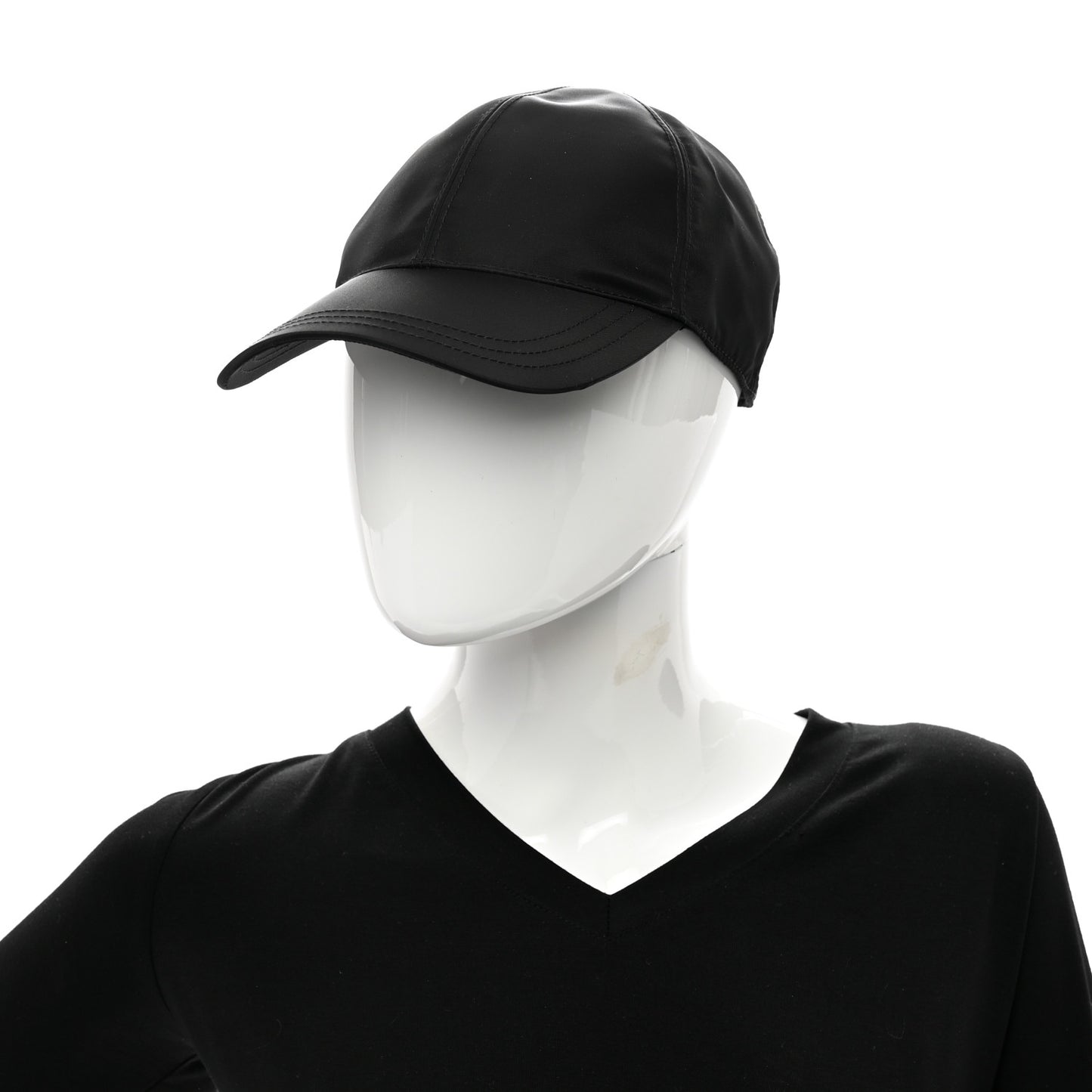 Re-Nylon Mens Baseball Cap M Black