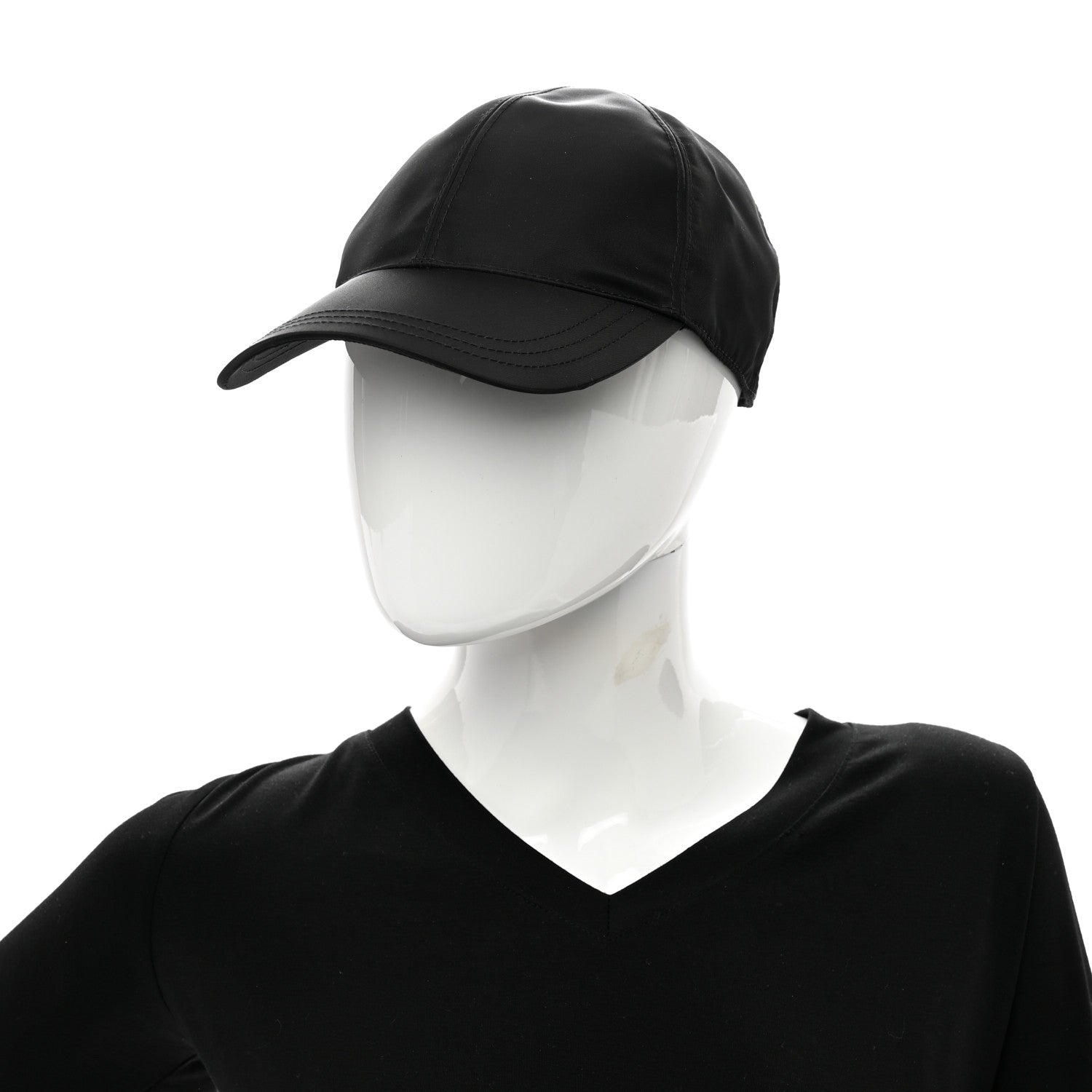 Prada Re-Nylon Mens Baseball Cap M Black 2 of 7