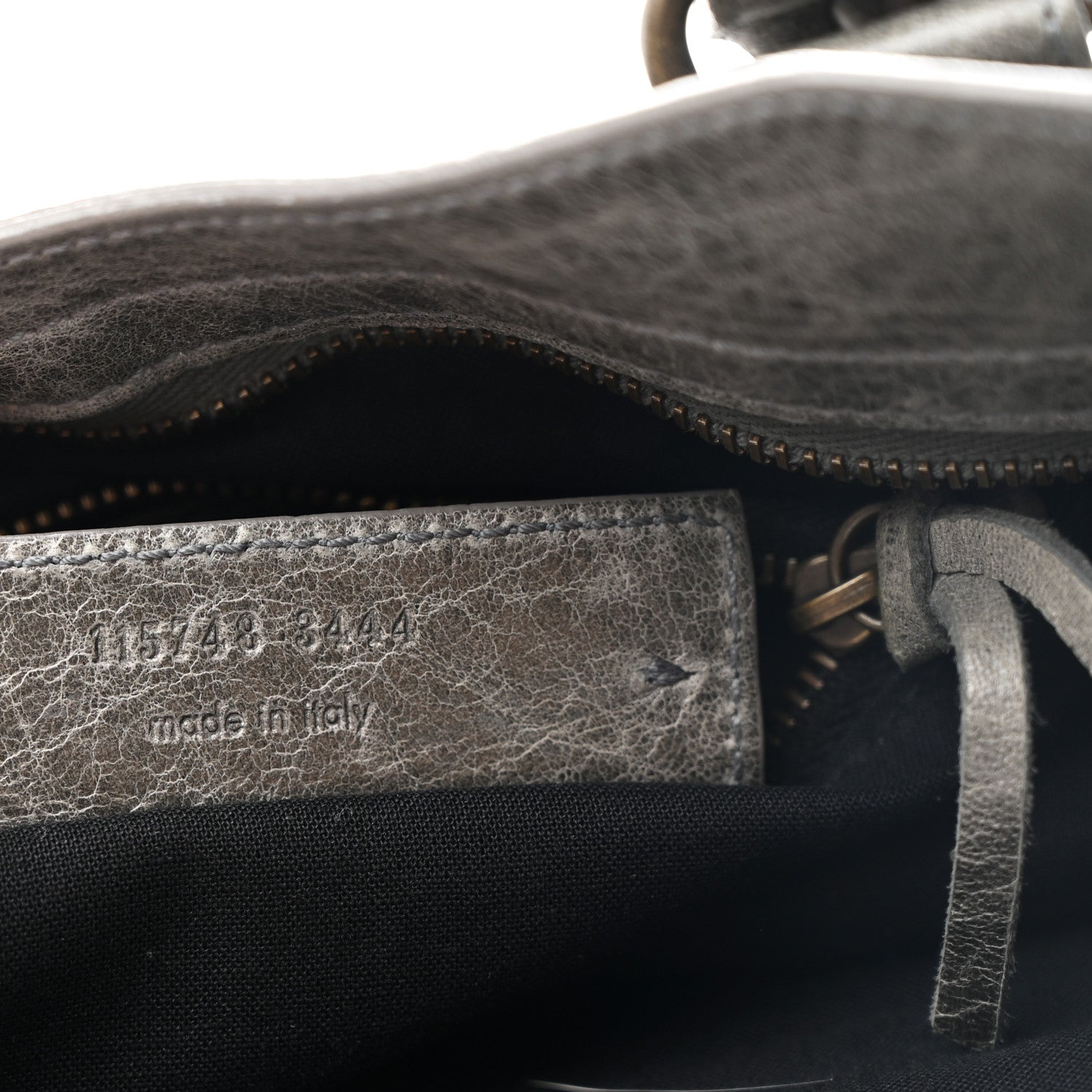 Balenciaga Chevre Classic Hardware City Grey 8 of 11