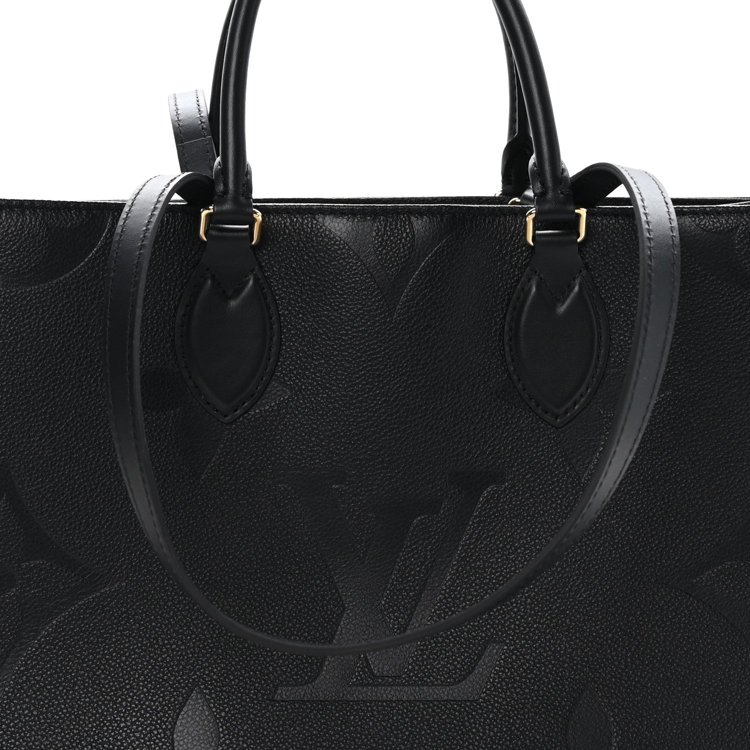 Louis Vuitton Empreinte Monogram Giant Onthego MM Black 7 of 10
