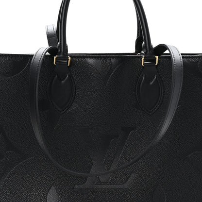 Louis Vuitton Empreinte Monogram Giant Onthego MM Black 7 of 10