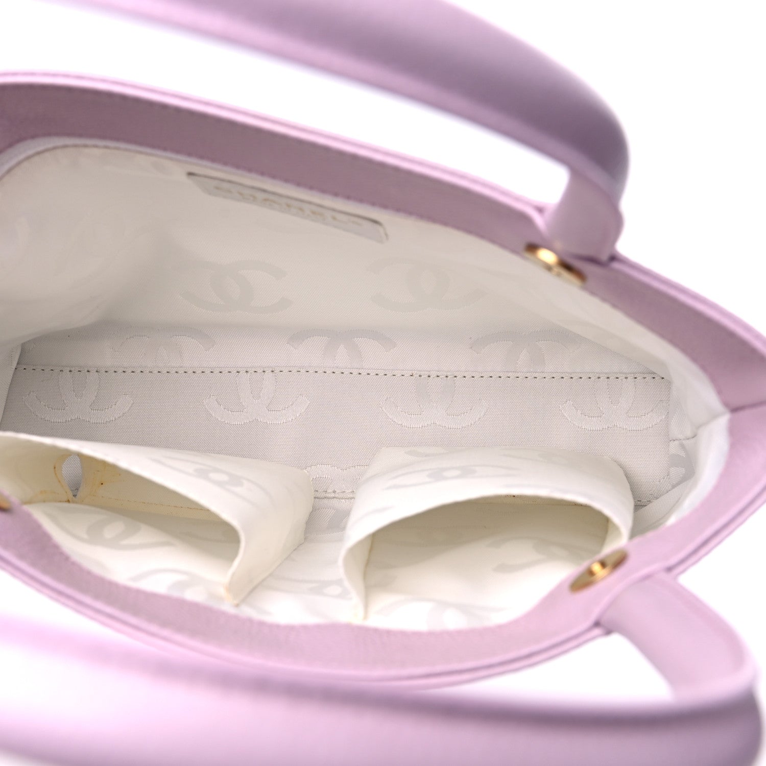 Chanel Caviar CC Shoulder Bag Lavender 5 of 11