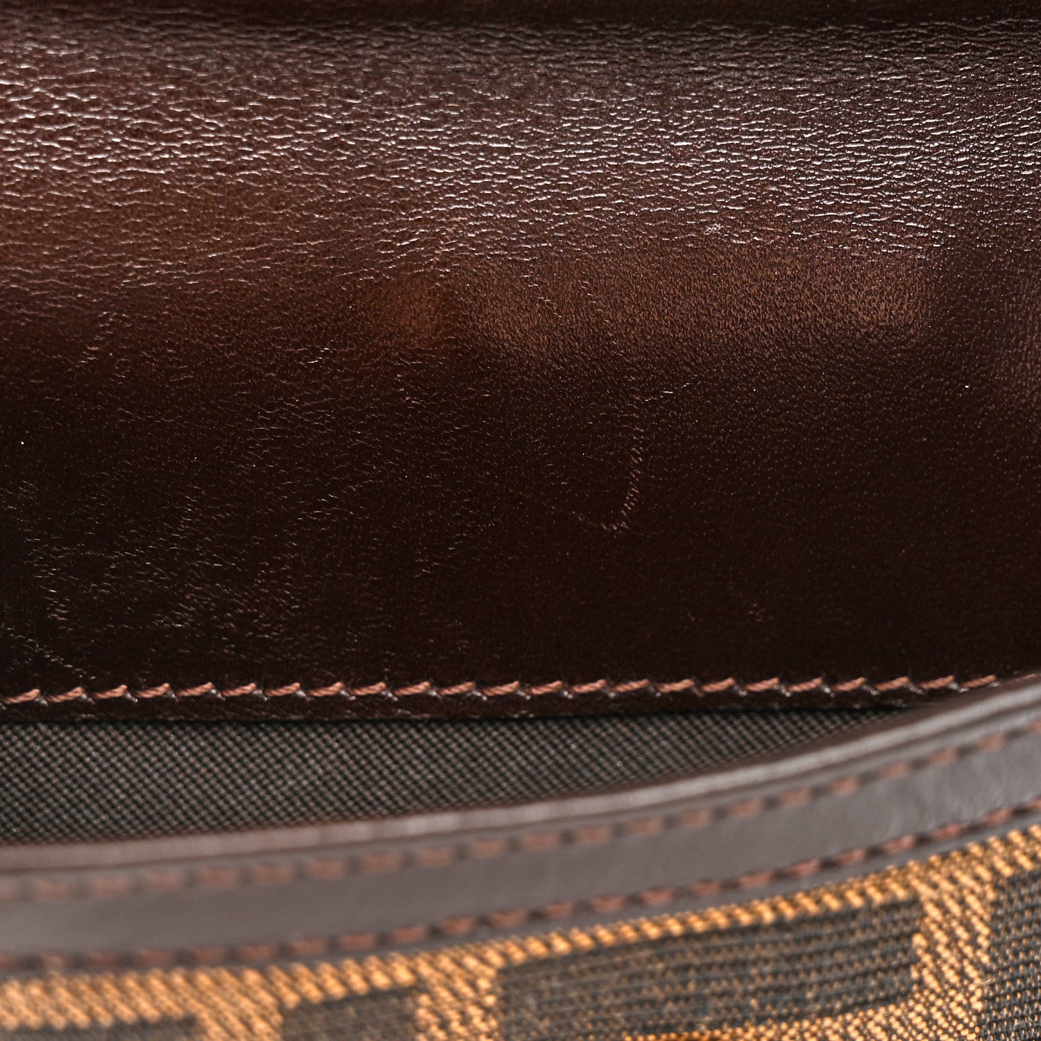 Fendi Zucca Calfskin Donna Wallet Tobacco 5 of 8