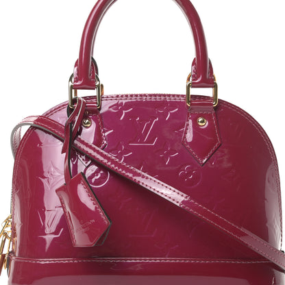 Louis Vuitton Vernis Alma BB Magenta 9 of 12