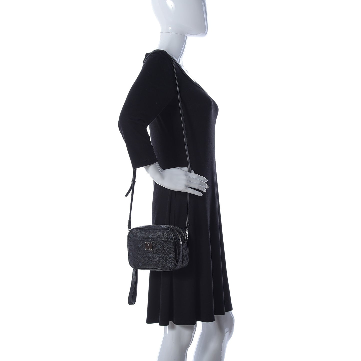 Visetos Camera Crossbody Bag Black
