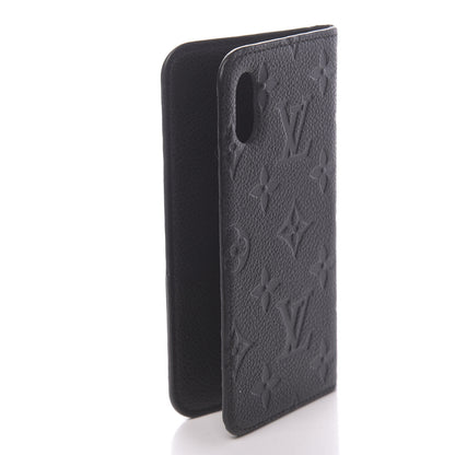 Louis Vuitton Empreinte iPhone X/XS Folio Case Black 3 of 8
