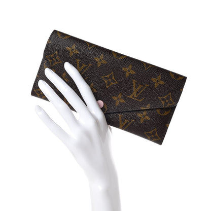 Louis Vuitton Monogram Josephine Wallet Rose Ballerine 2 of 8
