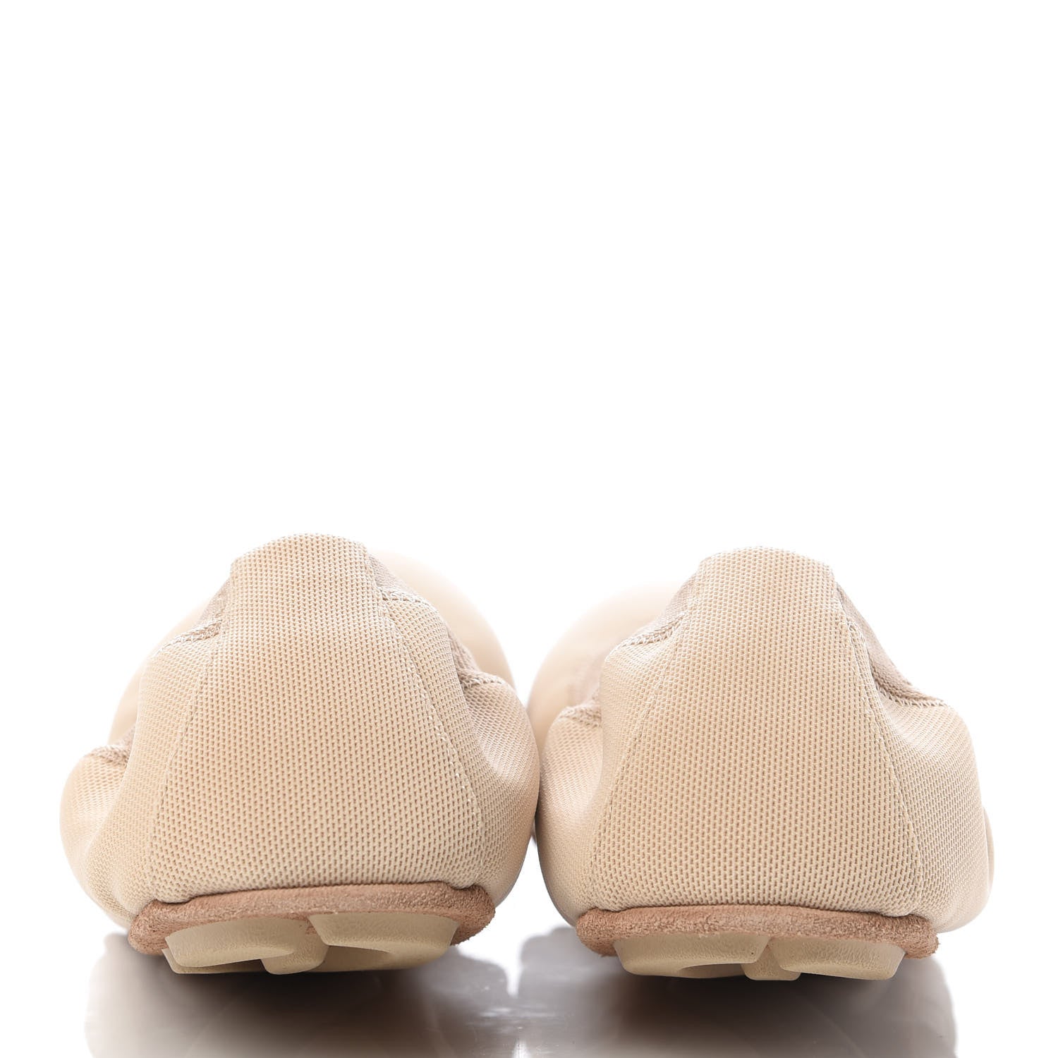 Christian Dior Micro Resille Academy Ballerina Flats 38 Nude 6 of 10