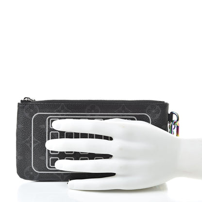 Louis Vuitton Monogram Eclipse Flash Fragment IPhone Pouch 2 of 8