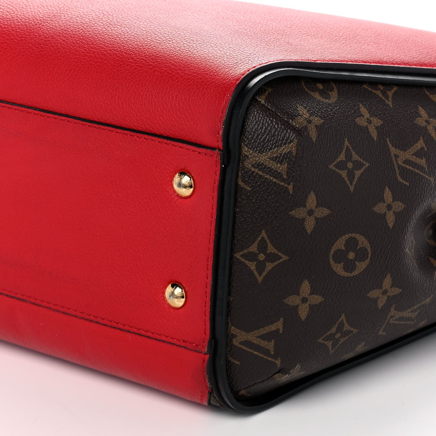 Louis Vuitton Calfskin Monogram Kimono Tote Cherry 10 of 13