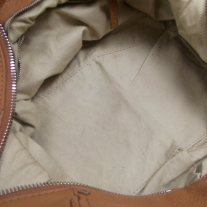 Chloe Leather Paddington Front Pocket Tote Tan 7 of 17