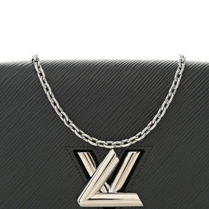 Louis Vuitton Epi Twist Belt Chain Wallet Black 7 of 10