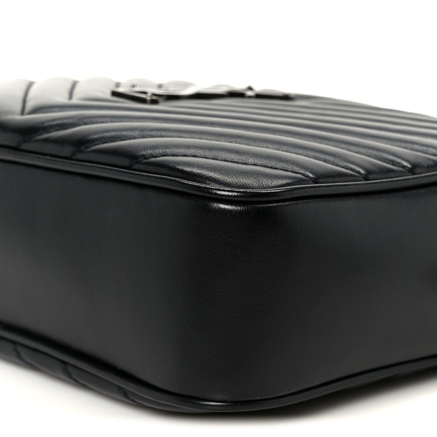 Saint Laurent Calfskin Matelasse Monogram Lou Camera Bag Black 10 of 10