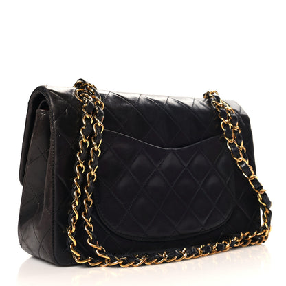 Chanel Lambskin Quilted Small Double Flap Black 3 of 11