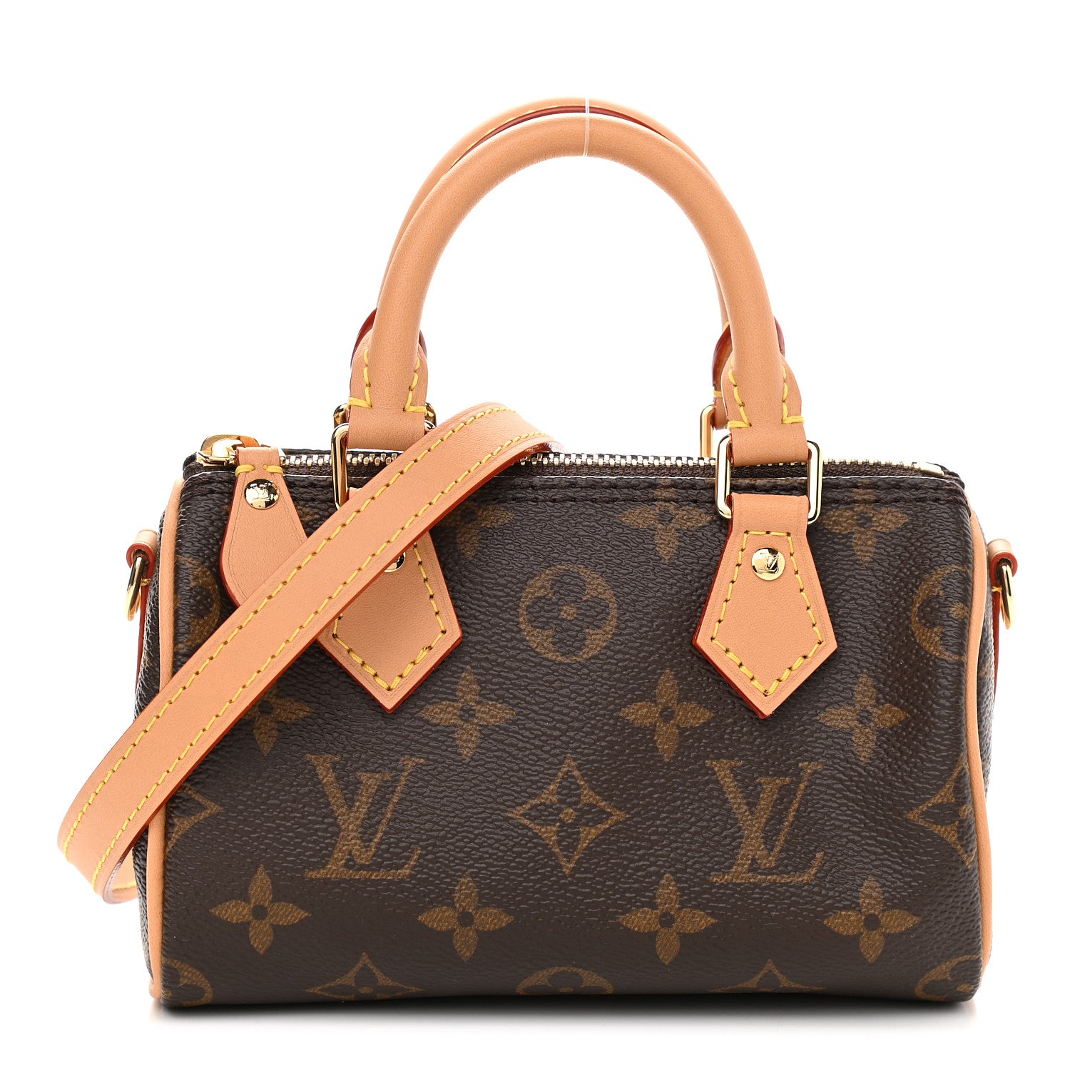 Louis Vuitton Monogram Nano Speedy Bandouliere 1 of 8