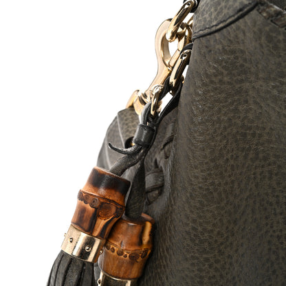 Gucci Calfskin Large New Jackie Shoulder Bag Military 15 of 16