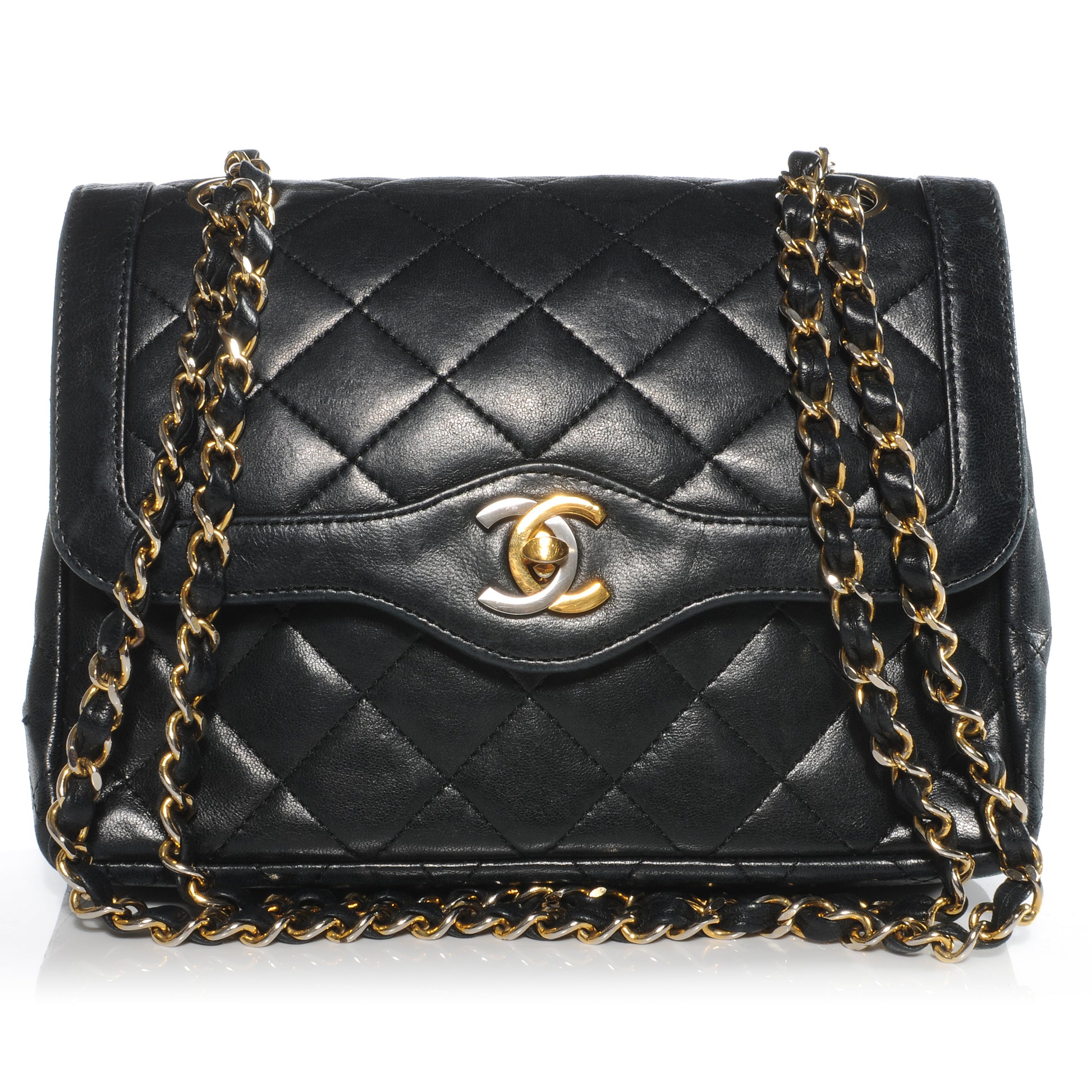 Chanel Lambskin Small Flap Bag Black 1 of 10