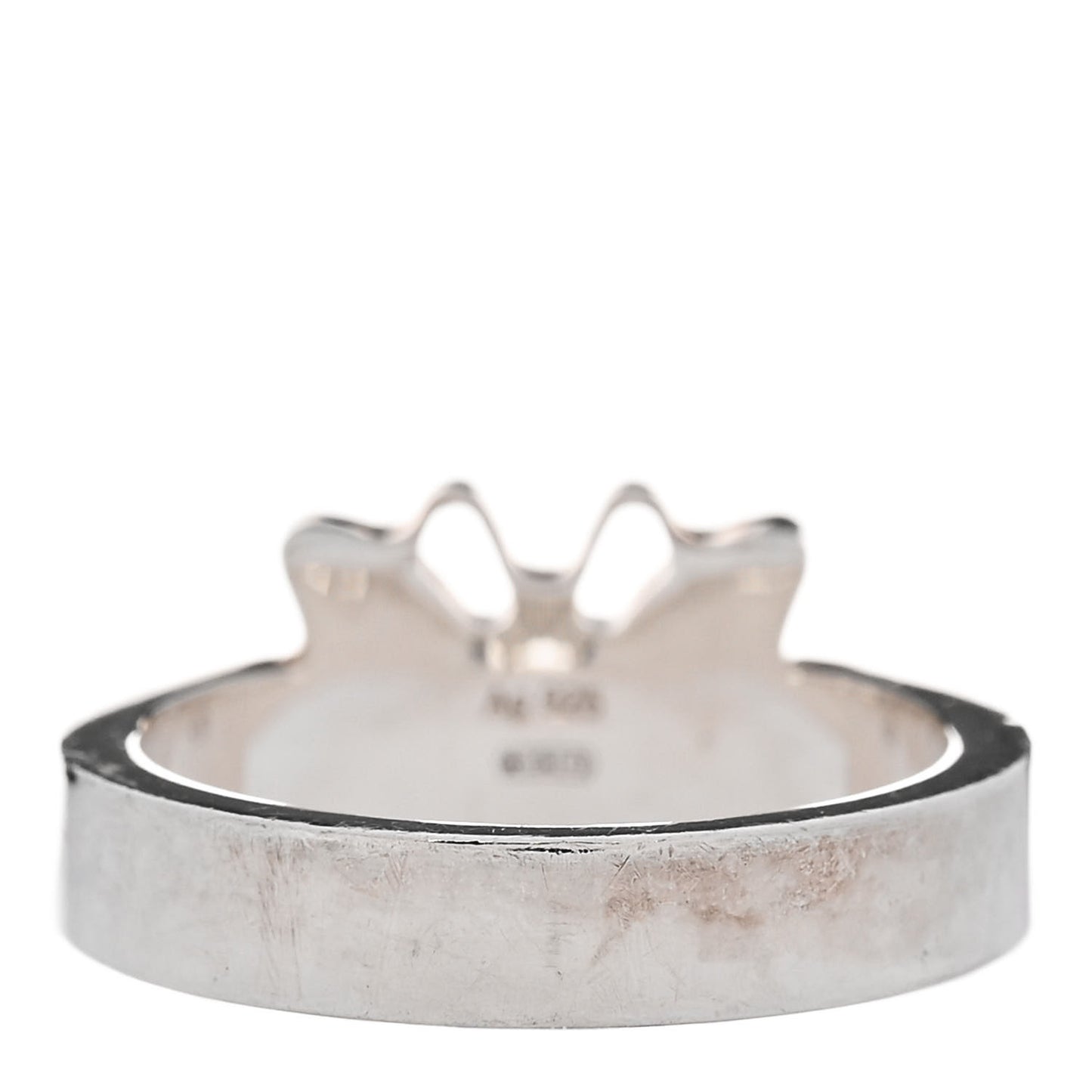 Sterling Silver Butterfly Band Ring 52 6