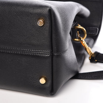 Tom Ford Calfskin Medium Leonica Padlock Satchel Bag Black 10 of 10