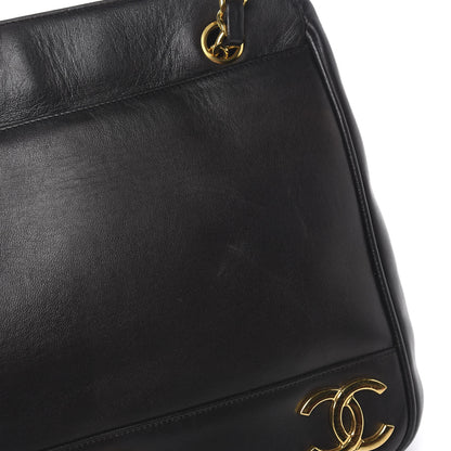 Chanel Lambskin CC Shoulder Bag Black 11 of 14
