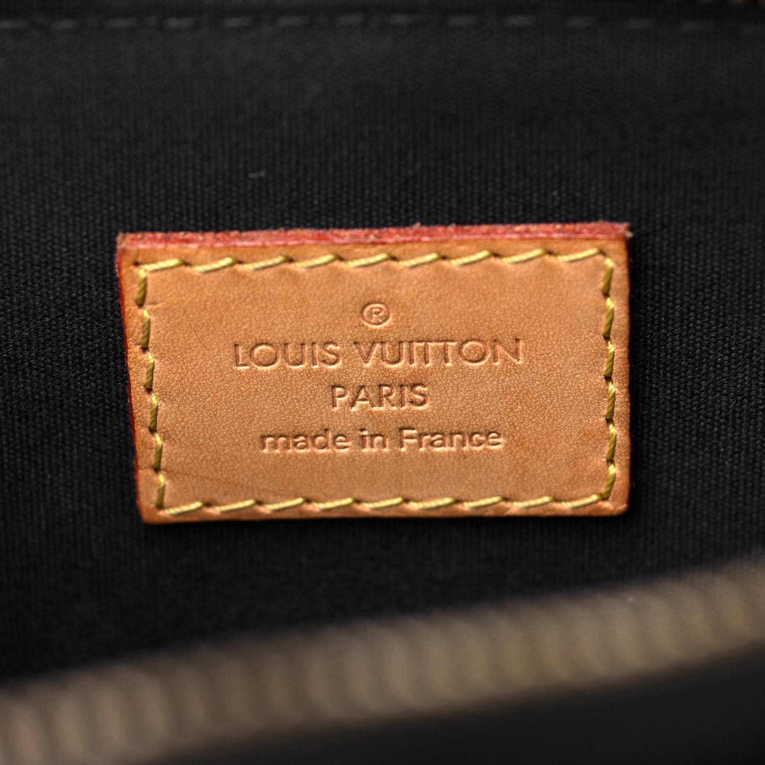 Louis Vuitton Vernis Alma PM Black 6 of 8