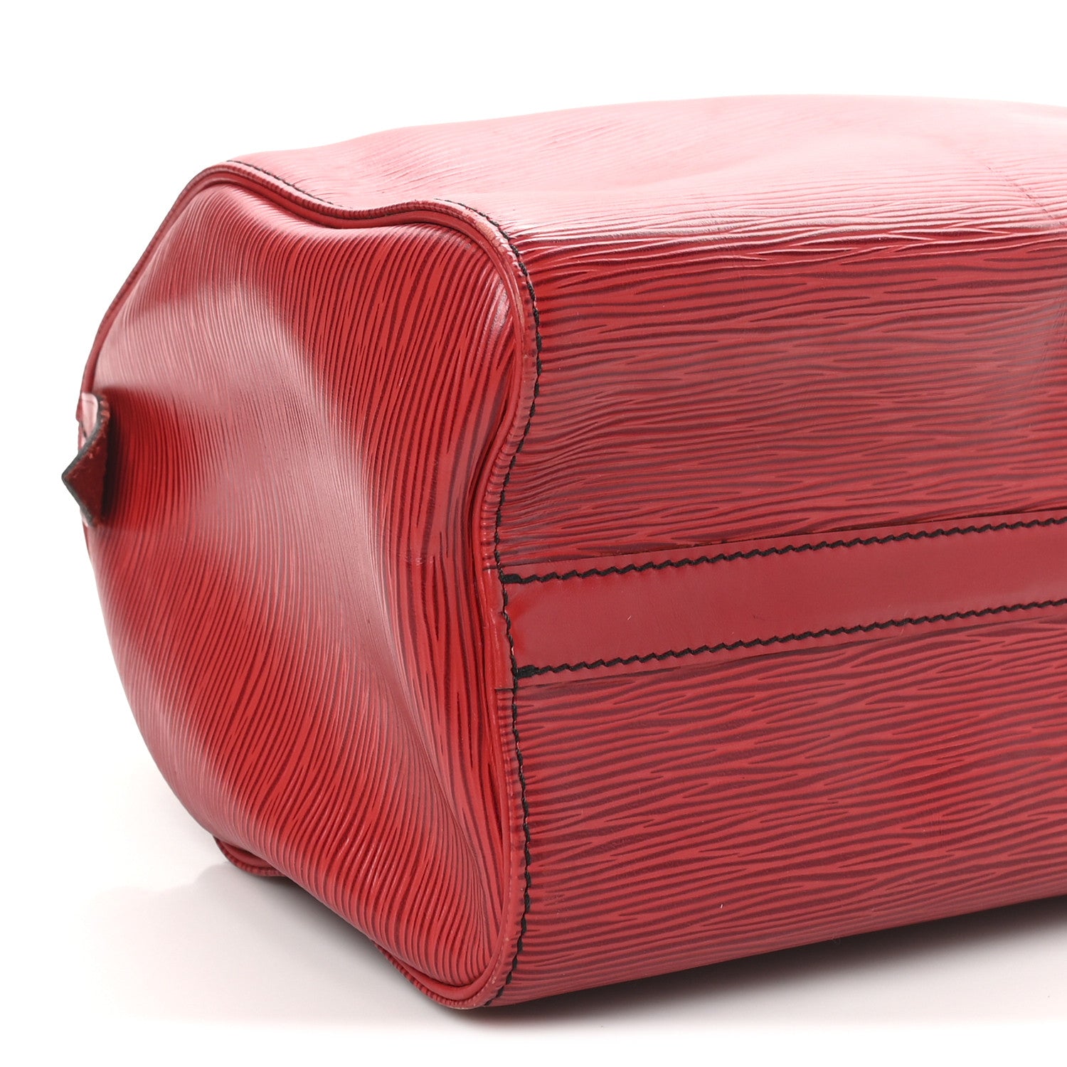 Louis Vuitton Epi Speedy 25 Castillan Red 9 of 11