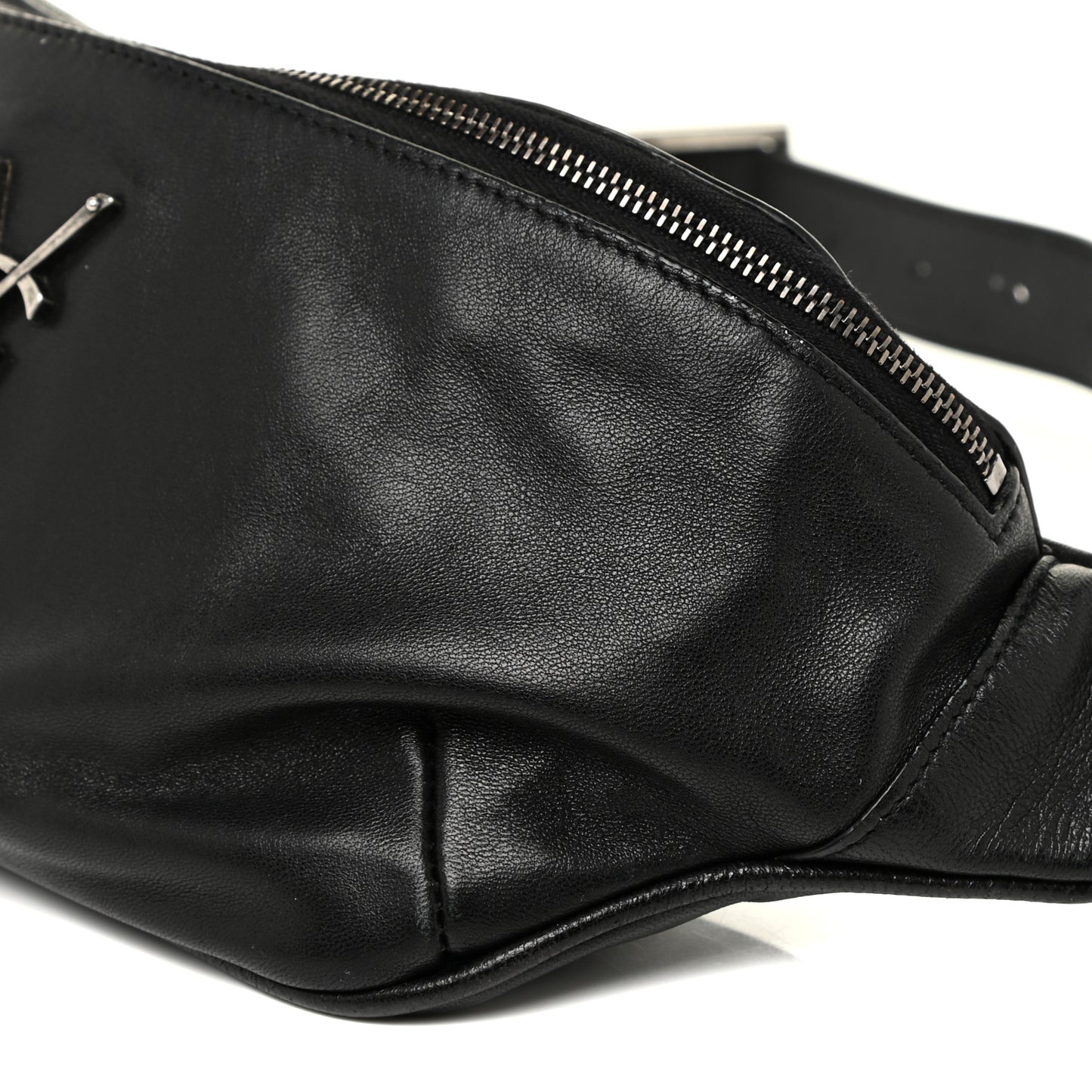 Calfskin Monogram Belt Bag Black