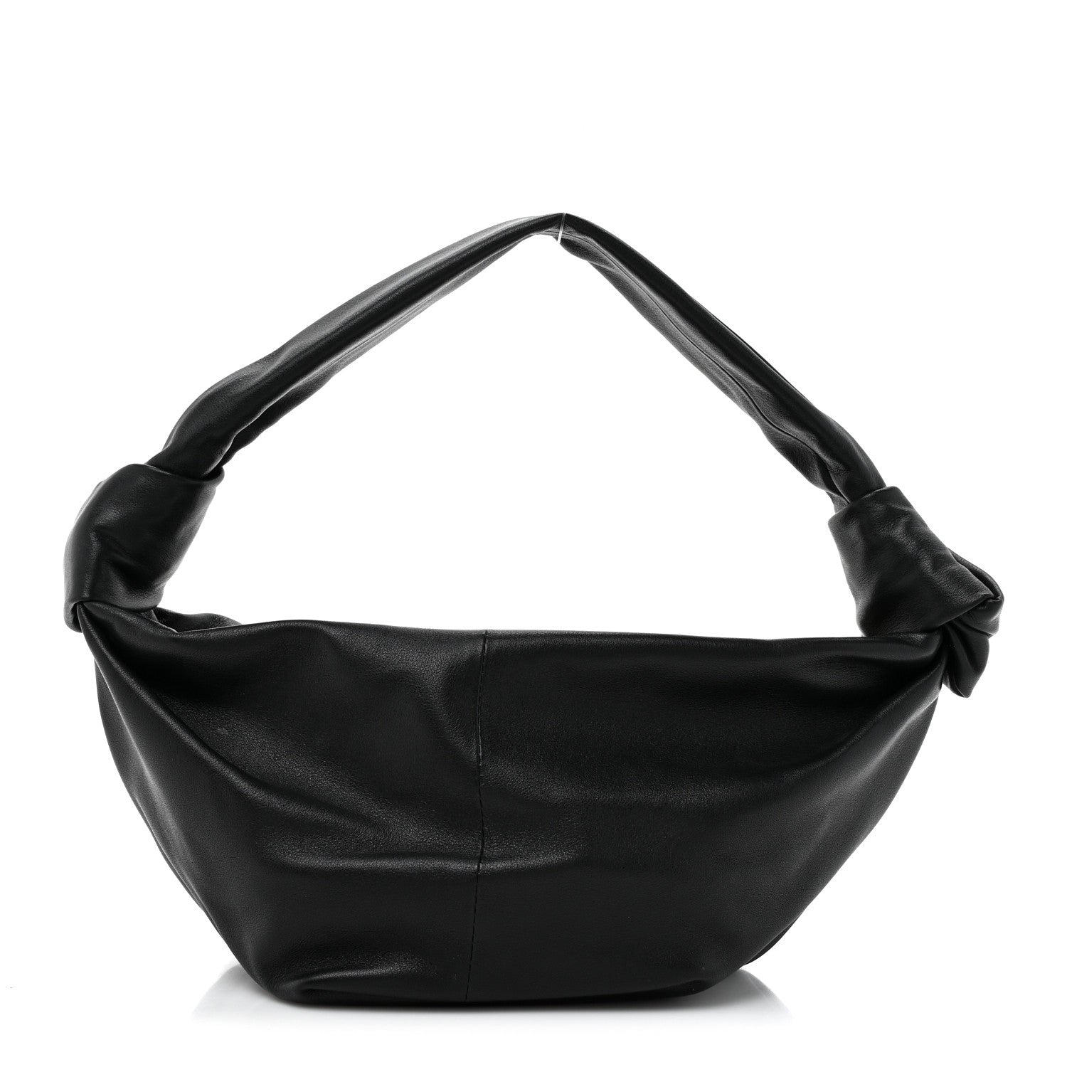 Bottega Veneta Calfskin Mini Double Knot Bag Black 1 of 10