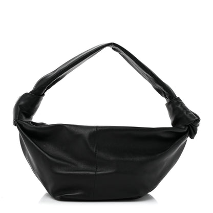 Bottega Veneta Calfskin Mini Double Knot Bag Black 1 of 10