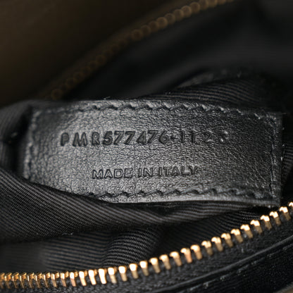 Saint Laurent Lambskin Quilted Small Loulou Puffer Monogram Chain Satchel Light Musk 7 of 10