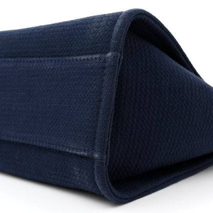 Chanel Mixed Fibers Small Deauville Tote Navy 12 of 13