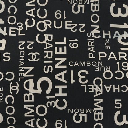 Chanel Canvas 31 Rue Cambon Beach Tote Black 7 of 11