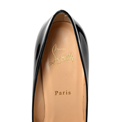 Christian Louboutin Patent Pigalle Plato 120 Pumps 38.5 Black 7 of 12