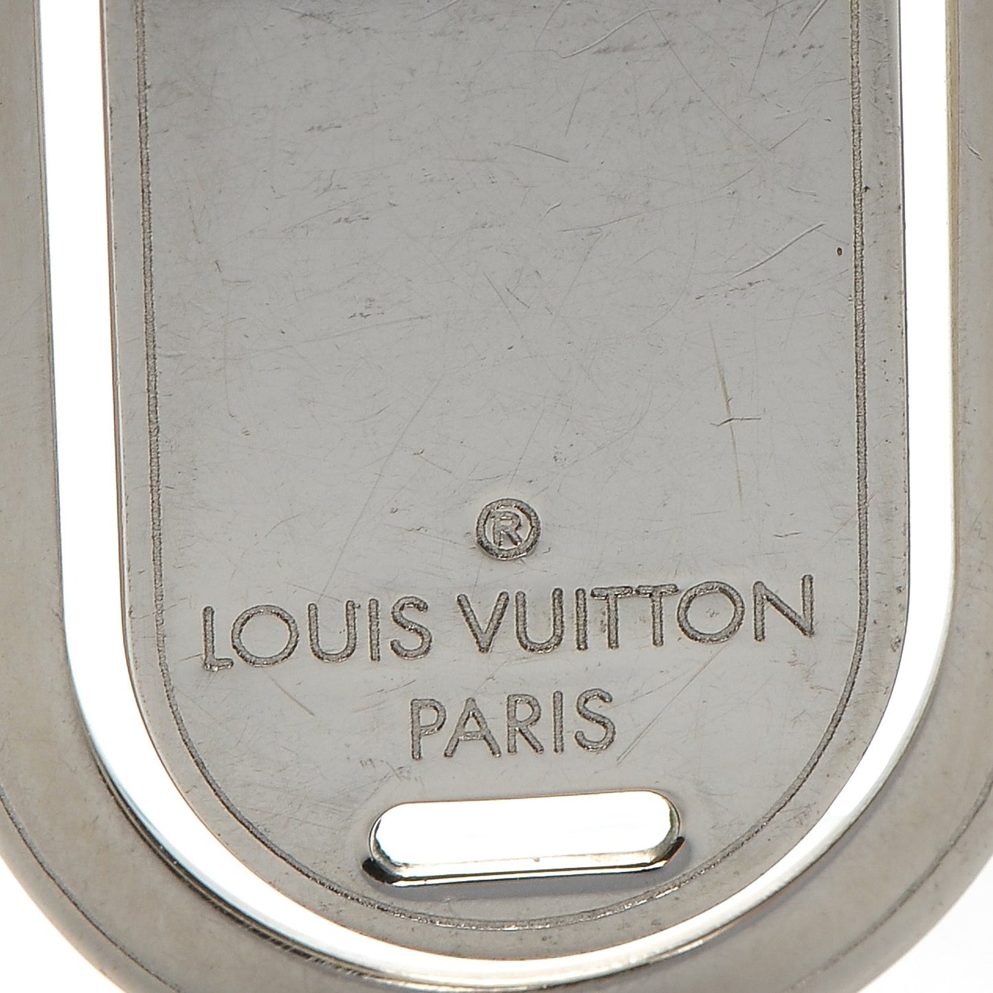 Porte-Adresse Money Clip Silver