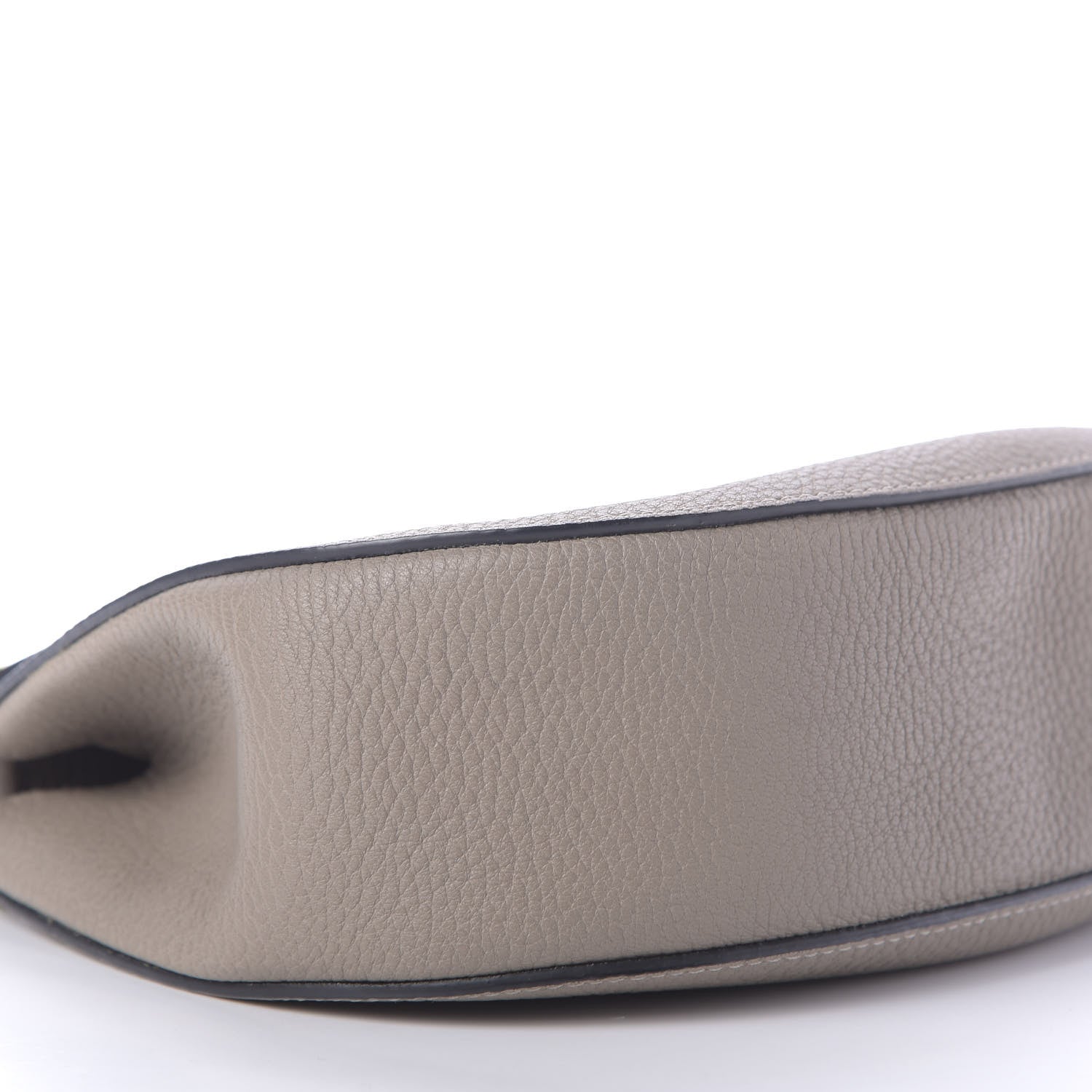 Chloe Grained Lambskin Drew Shoulder Bag Motty Grey 8 of 9