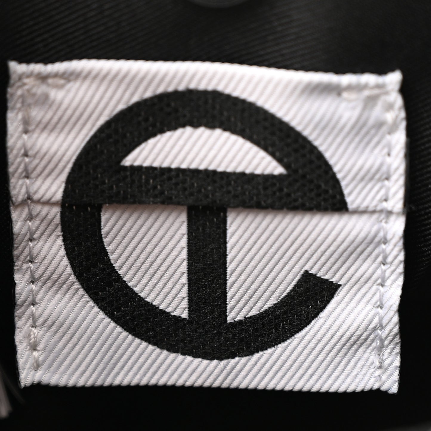 Patent Vegan Leather Small Shopping Bag Black Rainbow