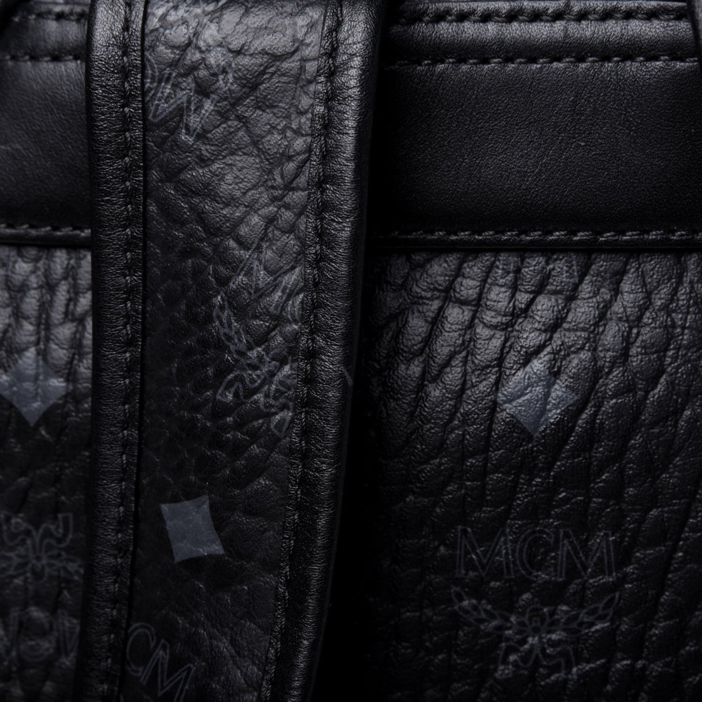 Visetos Small Side Stud Stark Backpack Black