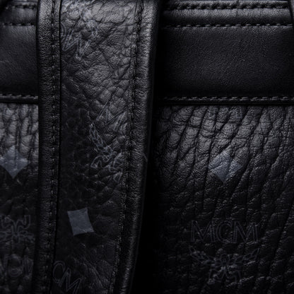 MCM Visetos Small Side Stud Stark Backpack Black 16 of 16