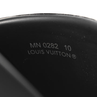 Louis Vuitton Rubber Monogram Mens Waterfront Mules 11 Macassar 7 of 9
