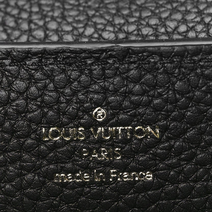 Louis Vuitton Taurillon Snakeskin Mini Capucines Black 6 of 8