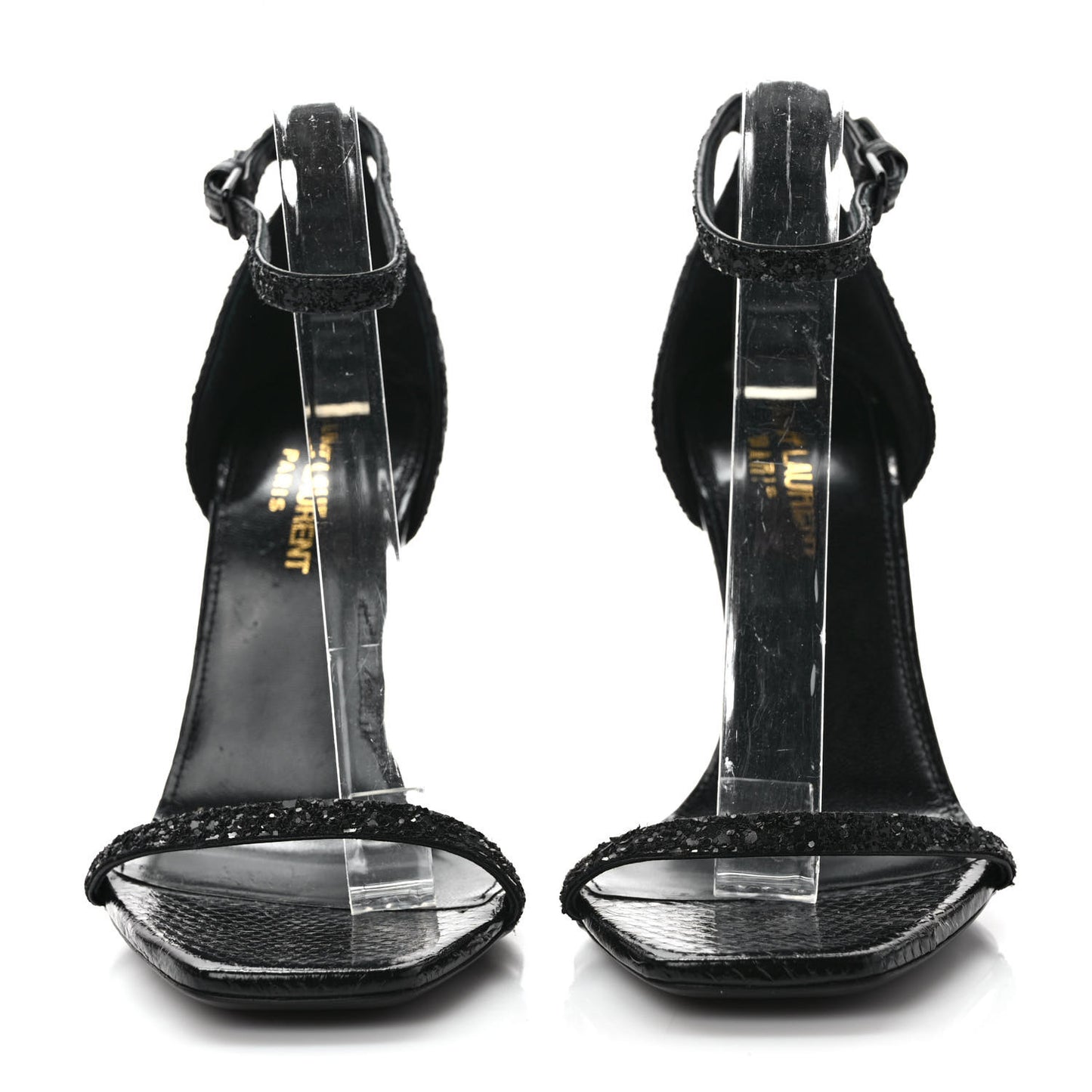 Glitter Opyum Sandals 36.5 Black