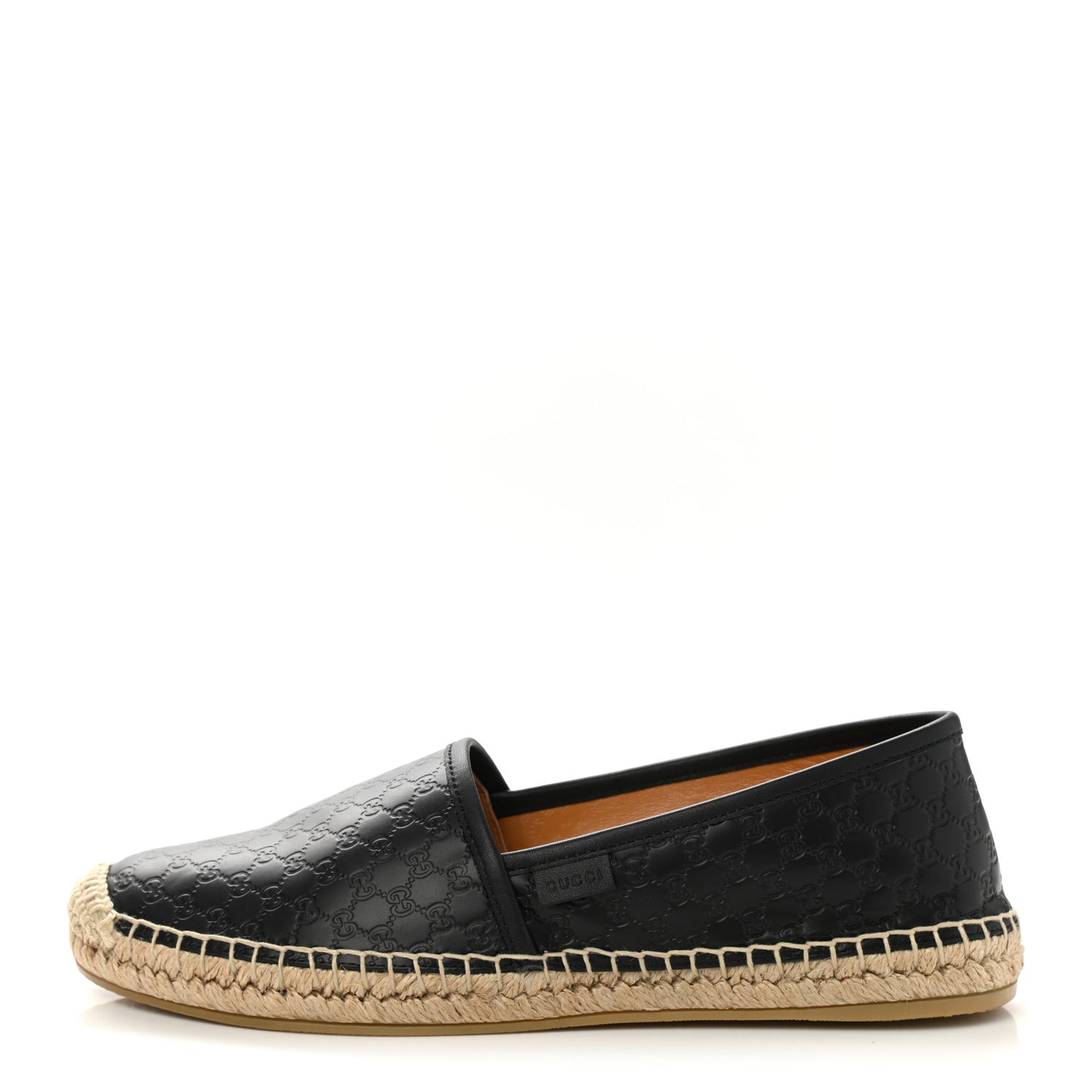 Microguccissima Signature Espadrilles 38 Black