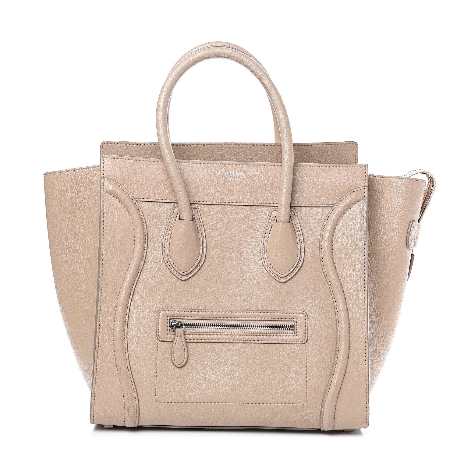 Celine Goatskin Mini Luggage Sand 1 of 19