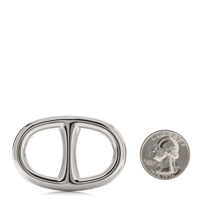 Hermes Palladium Chaine D'Ancre Scarf Ring 2 of 6