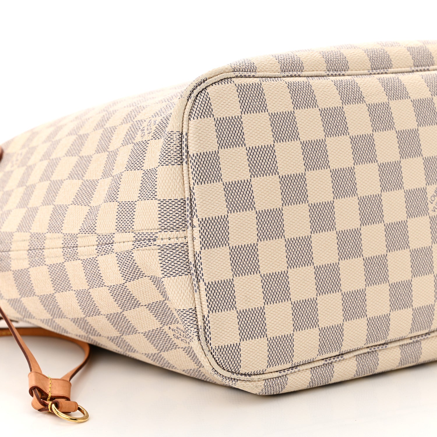 Louis Vuitton Damier Azur Neo Neverfull MM Rose Ballerine 10 of 17