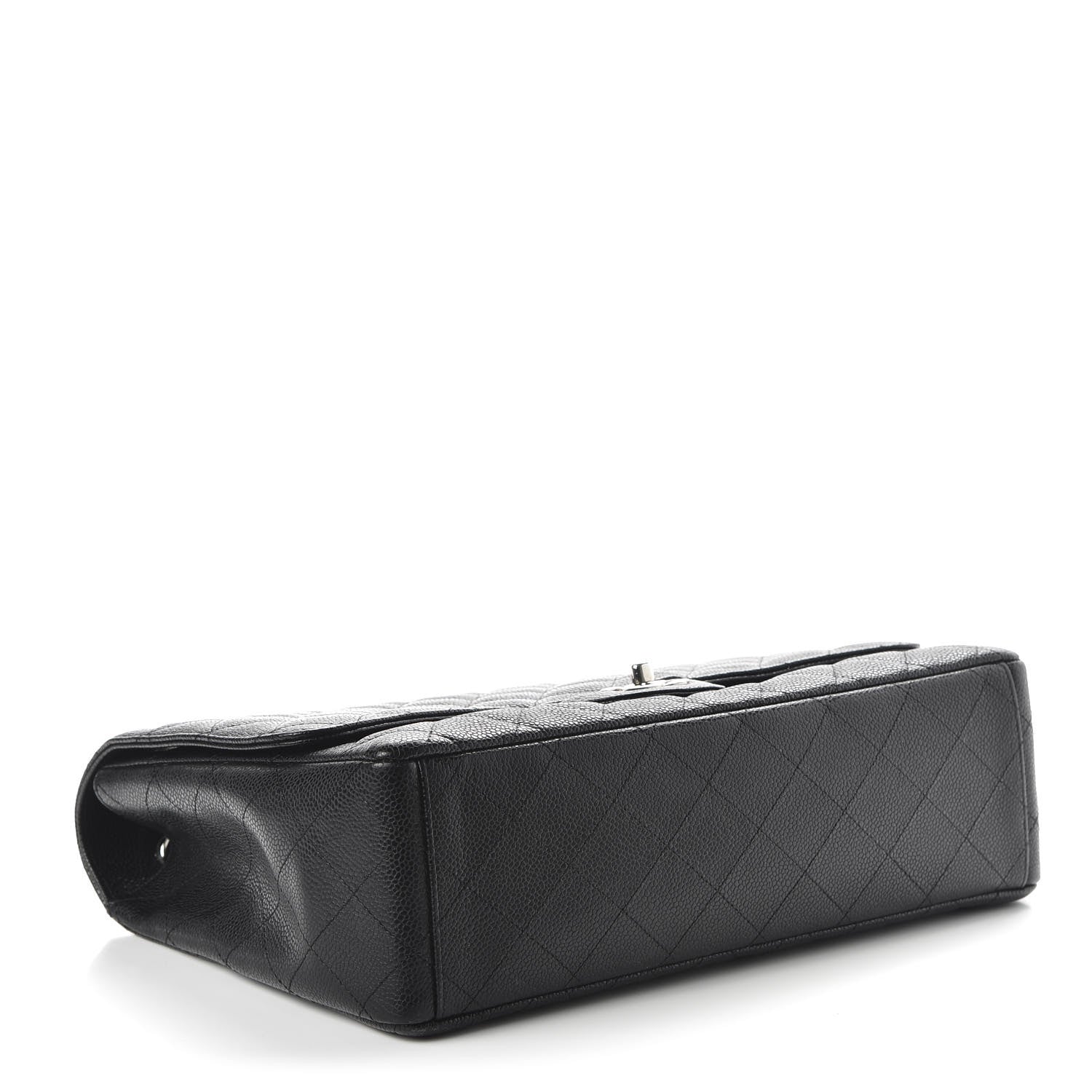 Chanel Caviar Quilted Maxi Single Flap Black 3 of 10
