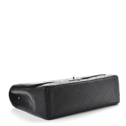 Chanel Caviar Quilted Maxi Single Flap Black 3 of 10