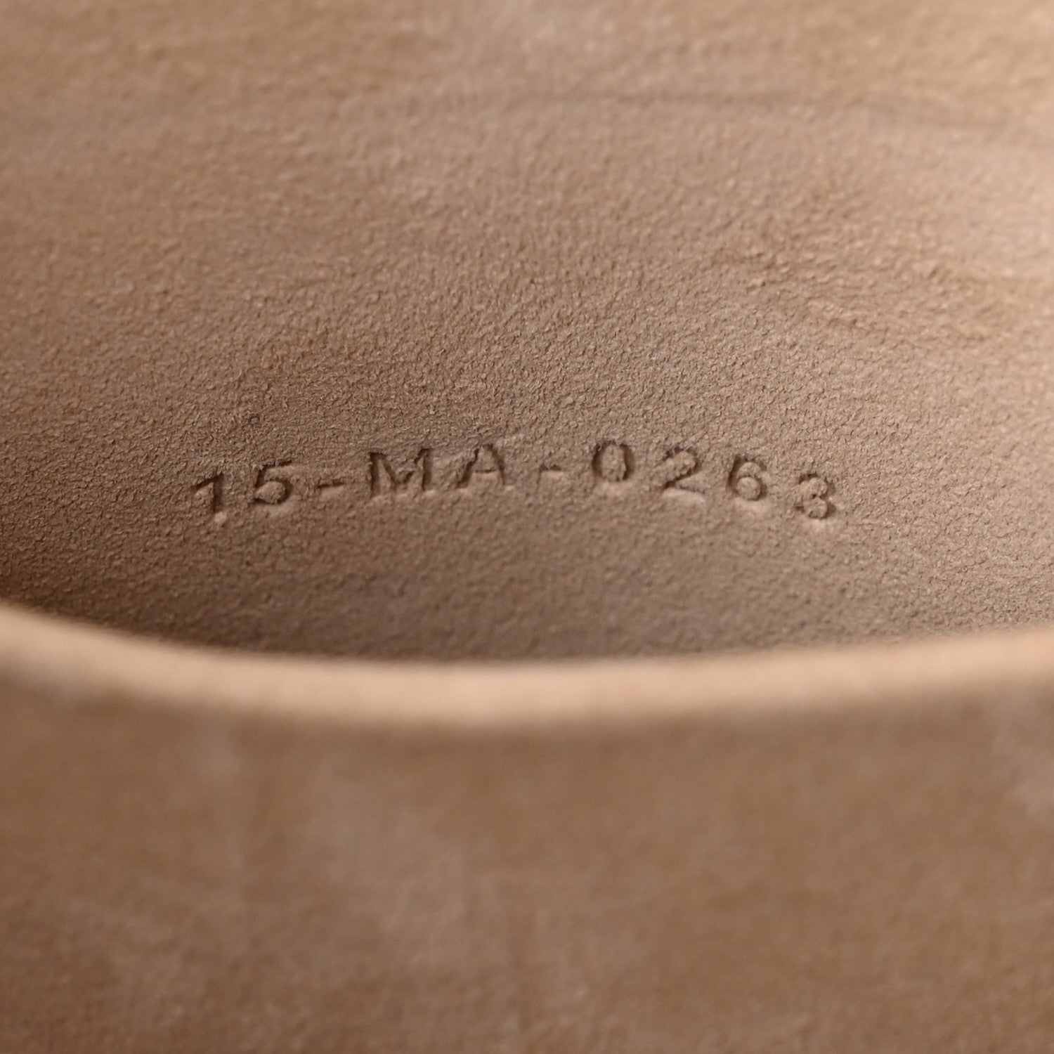 Christian Dior Calfskin CD Embossed Medium C'est Dior Bag Powder Beige 7 of 10