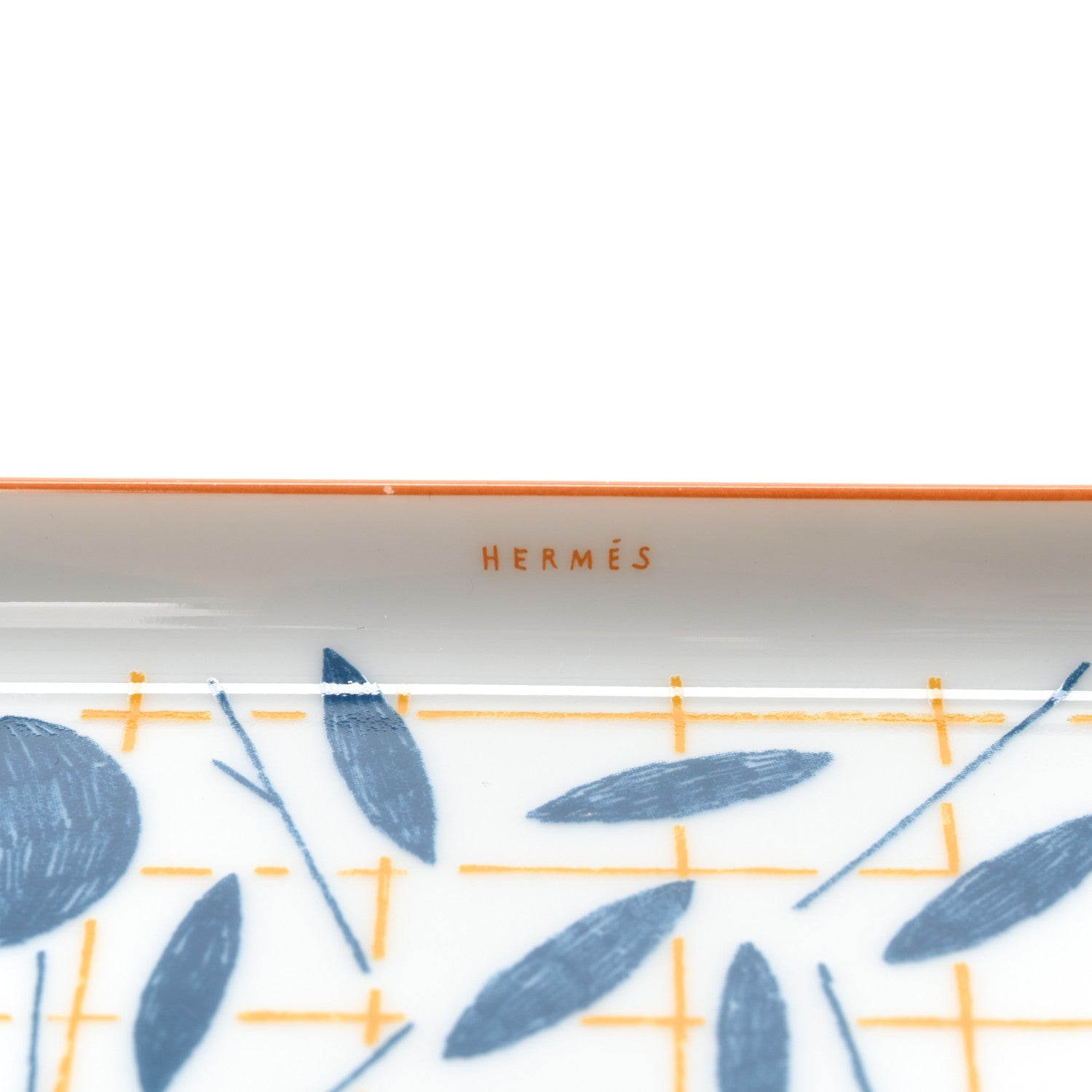 Hermes Porcelain Small A Walk In The Garden Tray 6 of 7
