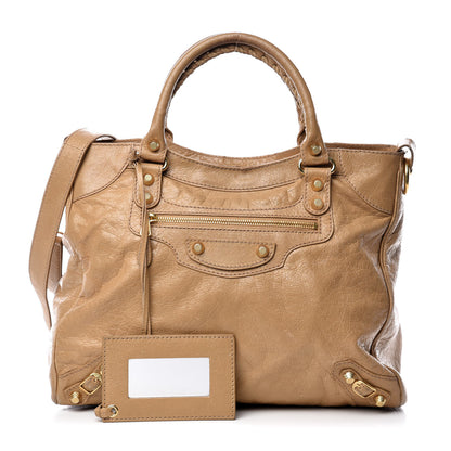 Balenciaga Agneau Giant 12 Gold Hardware Velo Beige Nougatine 1 of 19